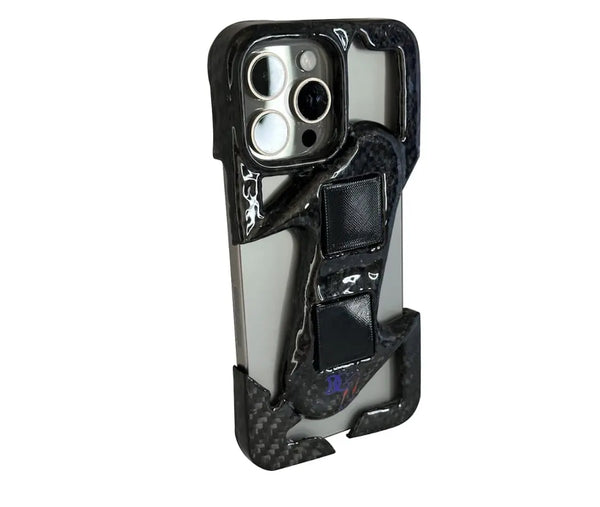 Model: Natural Titanium iPhone 15 Pro & Pro Max Forged Carbon BODY KIT