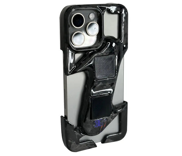 Model: Natural Titanium iPhone 15 Pro & Pro Max Carbon Fiber BODY KIT